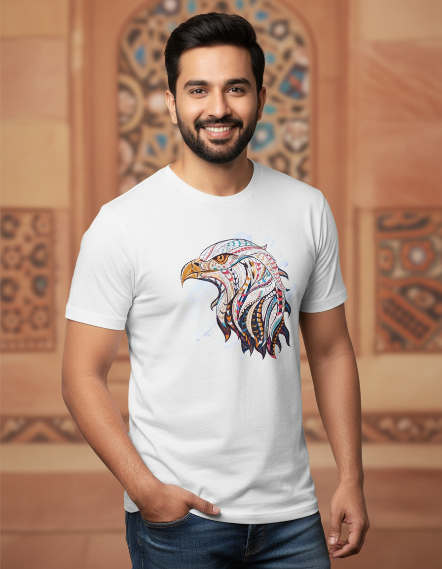 Bird -  Graphic Colorful Eagle