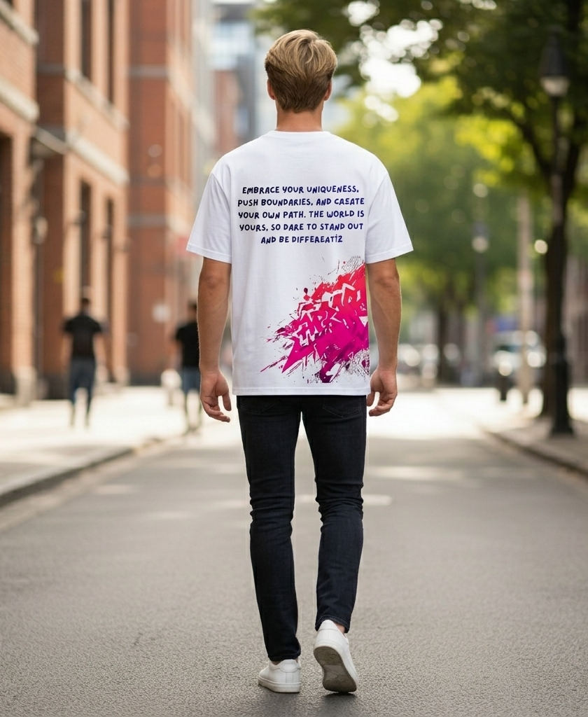 Motto - Embrace Your Uniqueness - Front & Back
