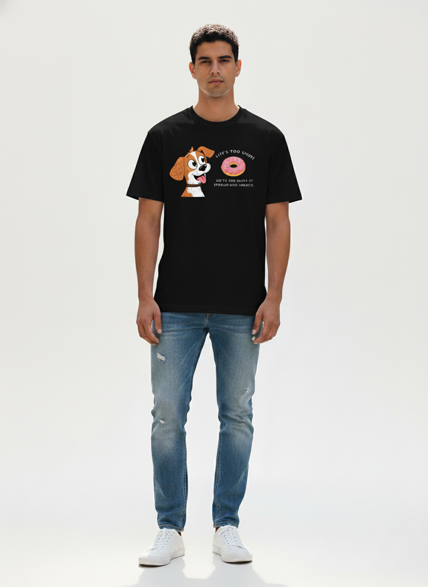 Funky - Dog & Donut - Front & Back