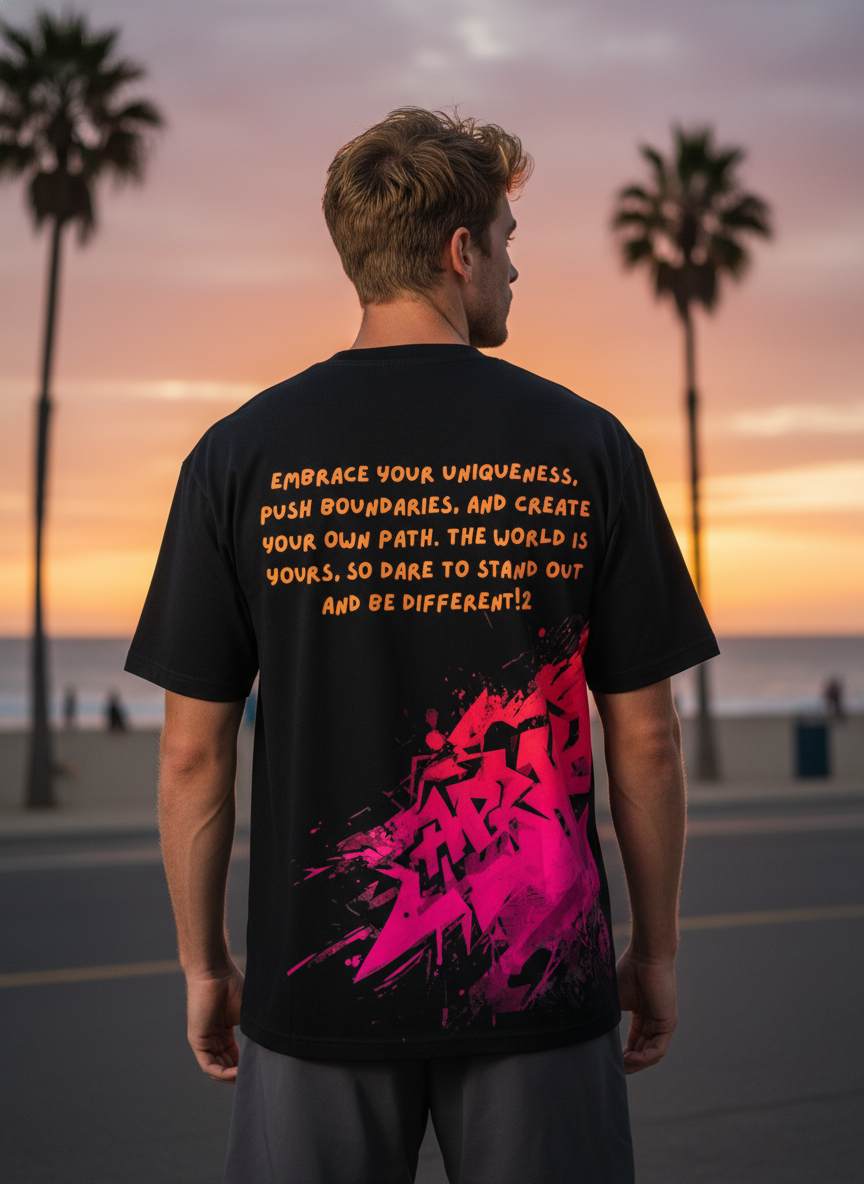 Motto - Embrace Your Uniqueness - Front & Back