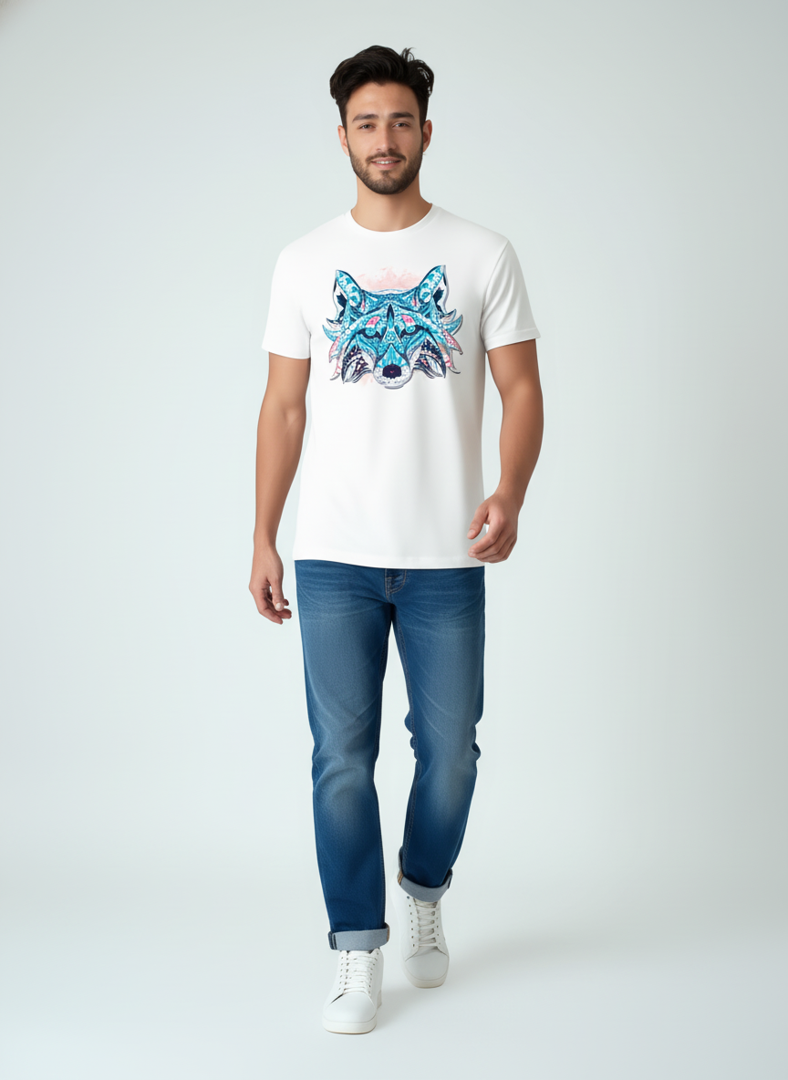 Animal Print - Colorful Fox