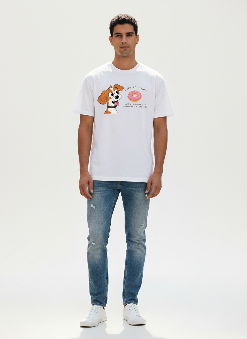 Funky - Dog & Donut - Front & Back