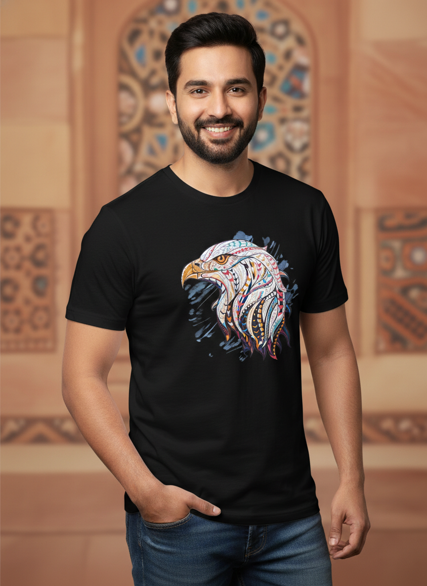Bird -  Graphic Colorful Eagle