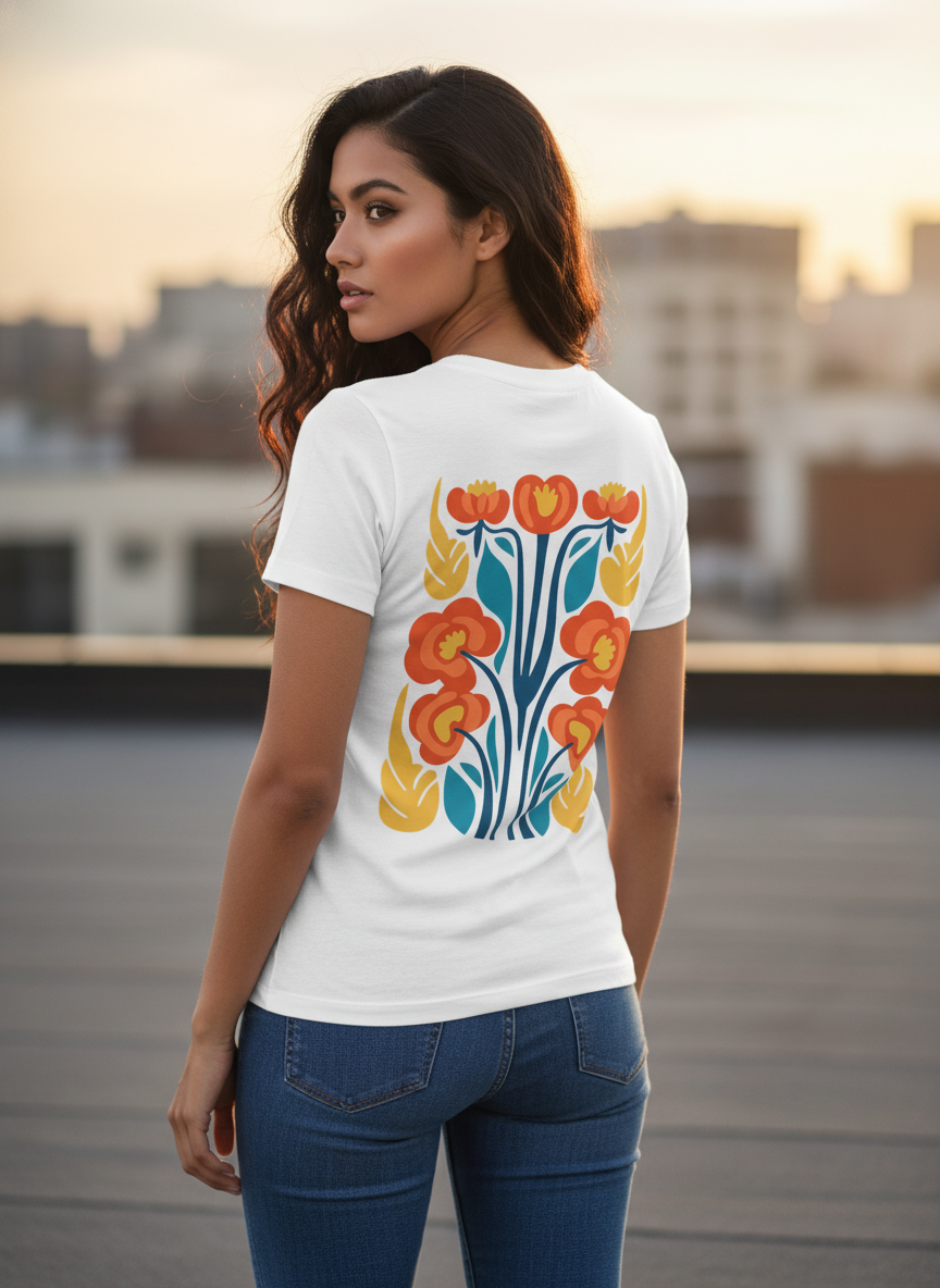 Quote and Print - Let Your Dream Blossom Front & Black