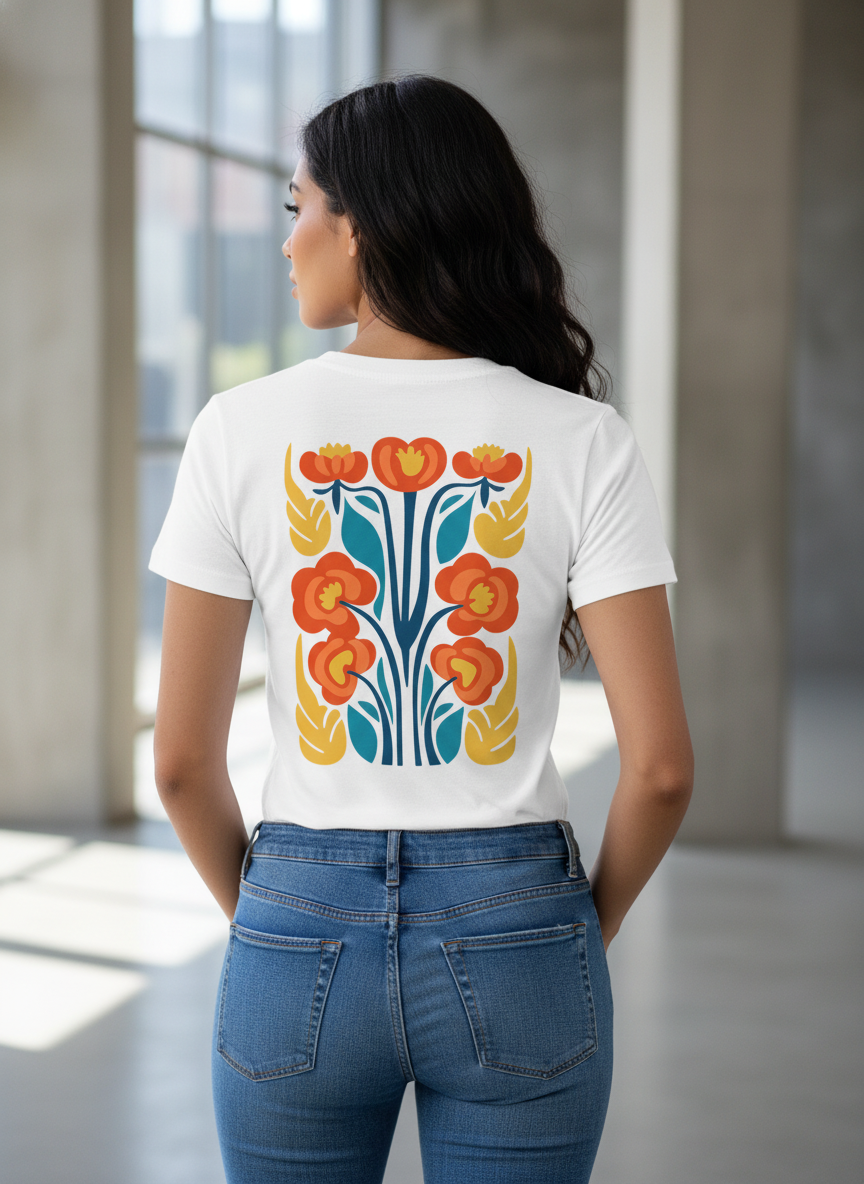 Quote and Print - Let Your Dream Blossom Front & Black